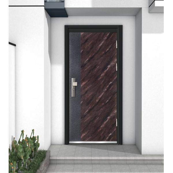 Entrance Interior Front House Door ISO Certificate Chinese Door Factory Steel Security Doors Whole Sales Price