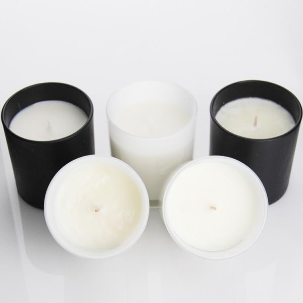 Custom 4Oz 120Ml  Glass Candle Jar With Bamboo Wooden Lids