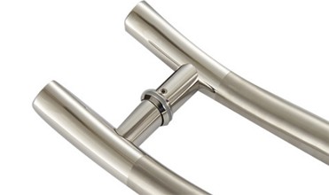 SUS304 Manche de porte en acier inoxydable de type H de verre échantillon 1-3 jours ouvrables Finition SSS/PSS