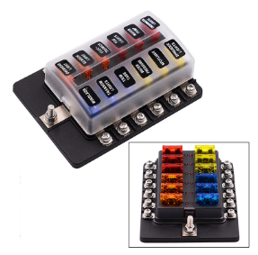 Перекрестный патрон предохранителя бакелита доски 20A 30A короткого замыкания