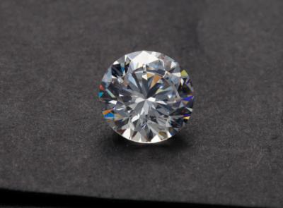9.5mm 3.5 Carat Diamond Moissanite Loose Stones Brilliant Cut Super White VVS1