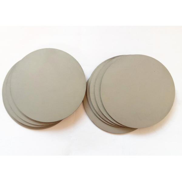 K20 / K10 Circular Plate Carbide Wear Parts Dia120x5mm High Wear Resistance