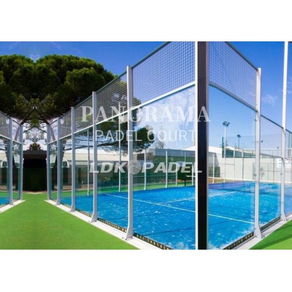 Training Panoramic Glass Wall With Impact Resistance Custom Logo