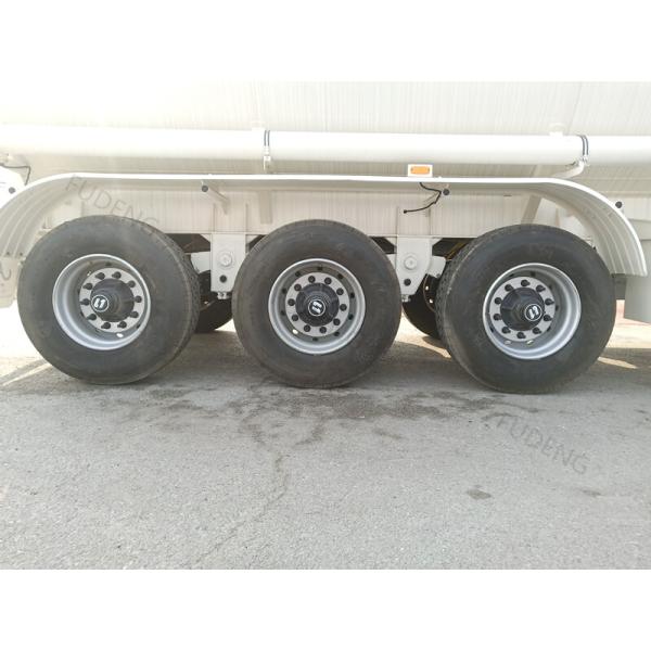 4 Compartment Q345B 45000L Fuel Tanker Semi Trailer