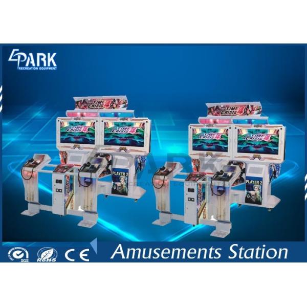 6 Stage Shooting Arcade Machines Dynamic Gun HD LCD Screen For Children