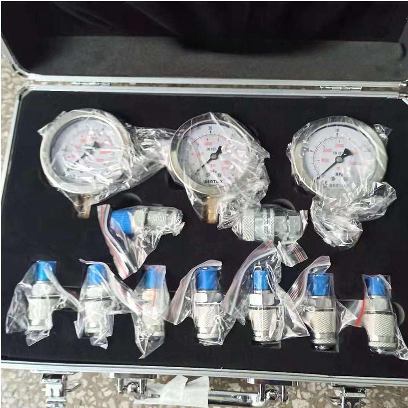 Universal Digital Hydraulic Pressure Gauges Excavator Hydraulic Pressure Test Kit 0-60Mpa Pressure Gauge