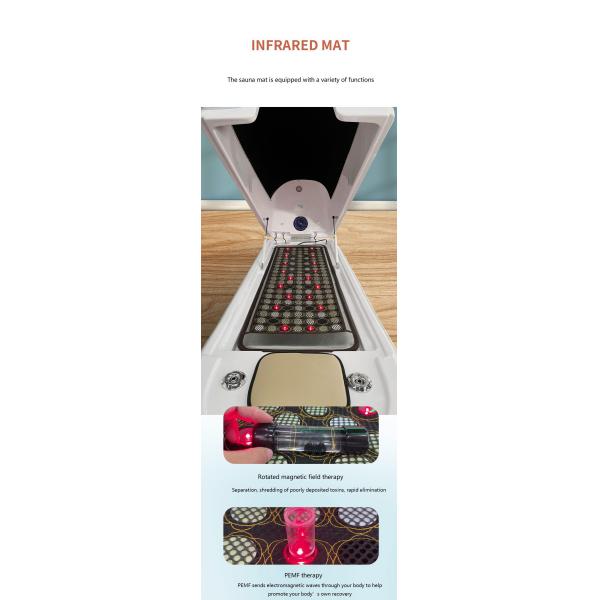 Энерготерапия Инфракрасный корпус подслащивающий капсулы с Pemf и фотоновым светом