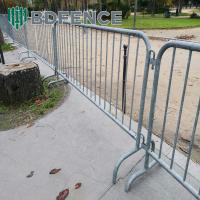 Heavy Duty Galvanized Steel Barricades Concert Low Maintenance