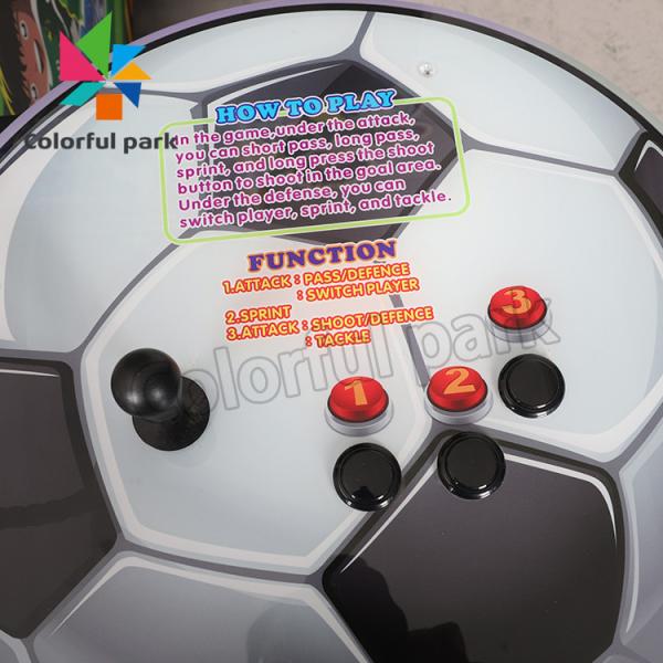 Worldcup championship kid indoor ticket redemption soccer Coin Operated happy Soccer arcade game machine