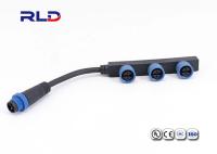 Llevado la iluminación M15 del distribuidor 1 hizo salir el conector impermeable portuario del enchufe 2