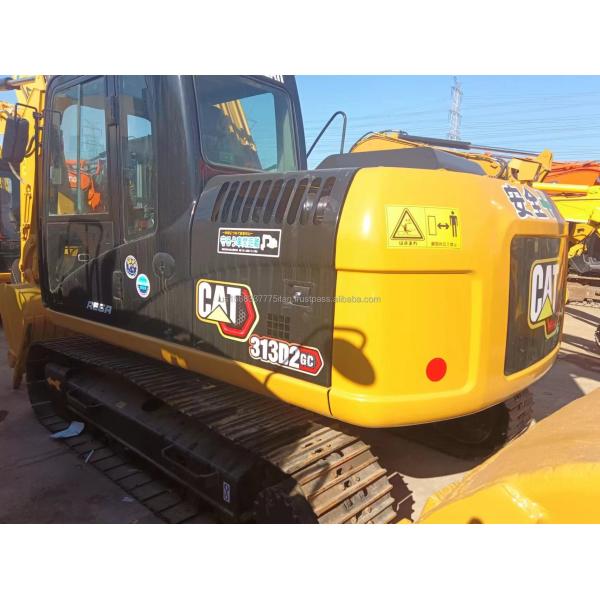 CAT 313 Digger Used Excavator with Original Hydraulic Cylinder Caterpillar Machinery