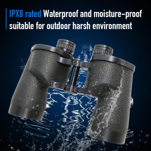 Телескоп армии биноклей 12x42 наивысшей мощности военный прочный с заполненным азотом