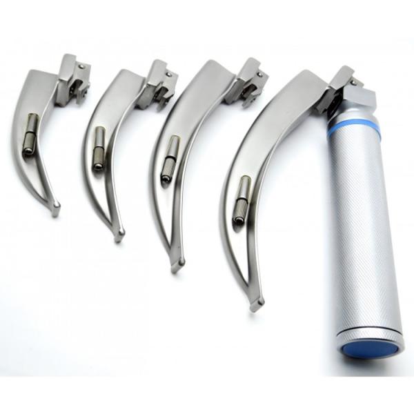 Factory Direct Sale Metal Fiber Optic Bulb Flexible Laryngoscope Set
