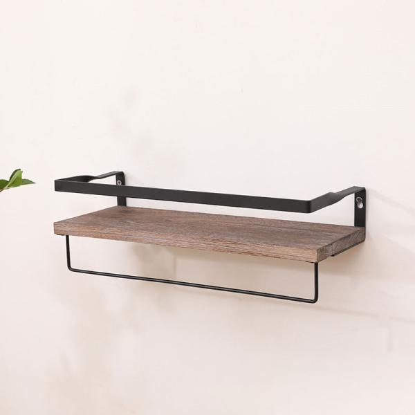 As your request Kitchen Corner Organizer Wall Mounted Type Rustic Wood Bracket Heavy Duty