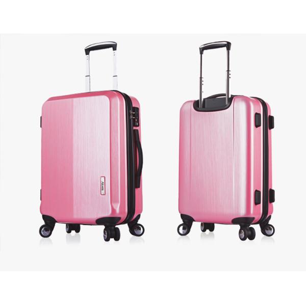 Brushed Finish Hard Shell Suitcase with TSA Lock
