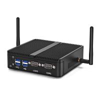 Computador compacto de caixa industrial PC embutido sem ventilador Windows 11 Intel J4125