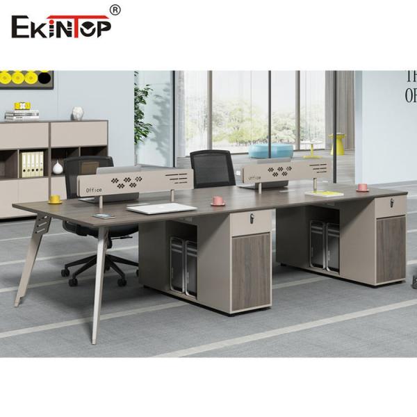 Staff Modular Cubicle Workstation , Modern Office Desk Workstation