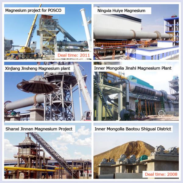 Чистая линия промышленного производства магния от охраны окружающей среды доломита