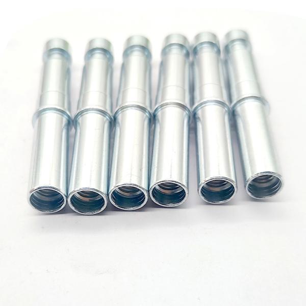 High Precision CNC Machined Zinc Plated Steel Lock Pins For Mechanical Equipment