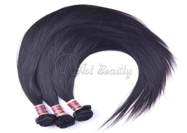 Black Silky Straight 5A Virgin Brazilian Hair 12-32 , Not Frizzy