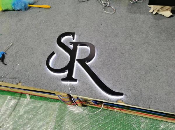 Hot selling custom sign outdoor advertising logo 3d backlit metal store letter
