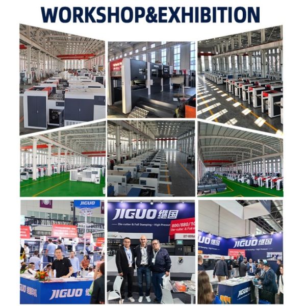  JIGUO MY-800H Automatic Die Cutting Machine Perfect For Label Cardboard Box And Garment Tag Production