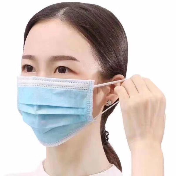 Professional White Disposable Medical Face Mask   FDA ISO CE Certificated