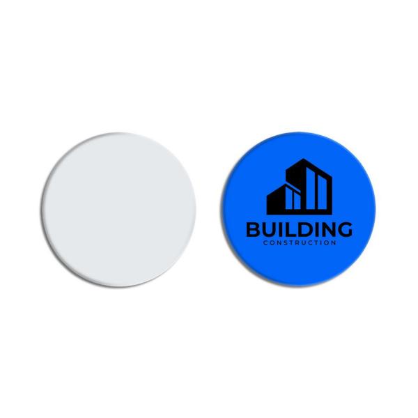 Personalized Sublimation Glass Blanks Sublimation Fridge Magnet Blanks 5*5cm