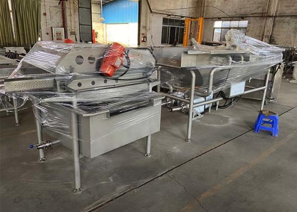 4.8KW Automatic Vegetable Washer 220V / 380V Lettuce Cleaning Machine