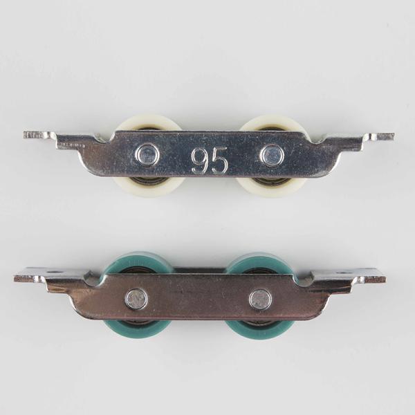 Регулируемый двойной дверной ролик из нержавеющей стали для гаражной двери