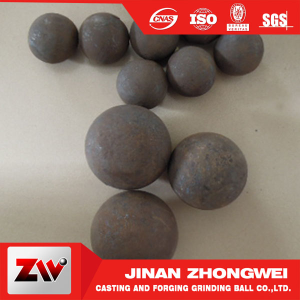 Шарики средств массовой информации кованой стали Б2 Б3 Б6 60Мн меля для минируя мельницы шарика