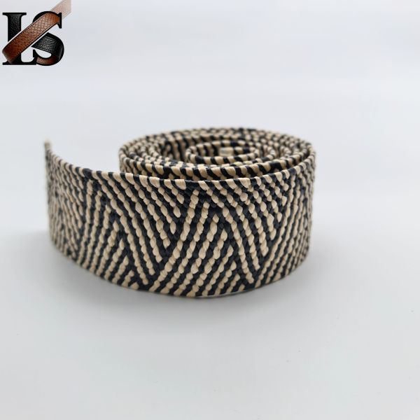 Various Colors Braided Elastic Stretch Fabric Belt Unisex Multiple Option Stretch Belt