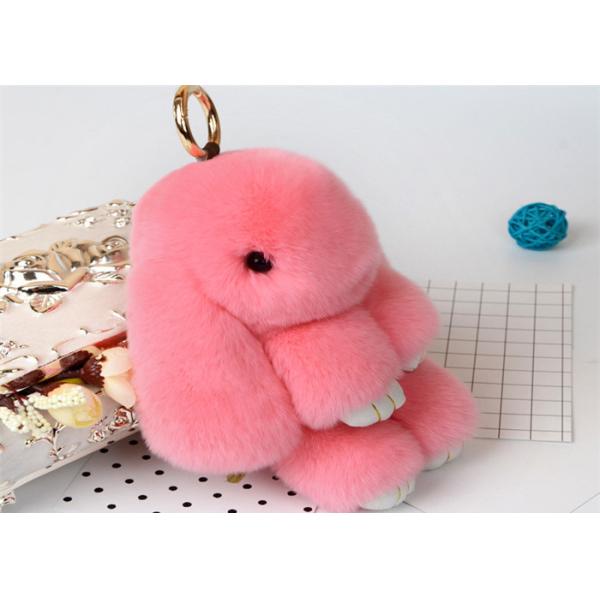 Зайчика сумки 100% подарок рождества Кейчайн Хандмаде пушистый с подгонянным цветом