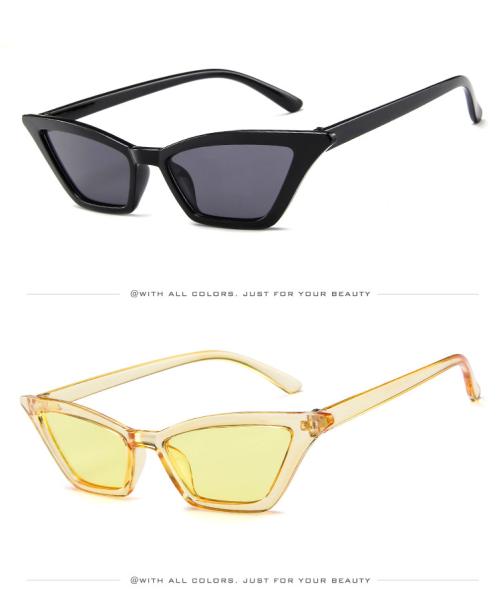 Outdoor Anti Glare PC Glasses UV400 Cat Eye Hot Sale Sunglasses