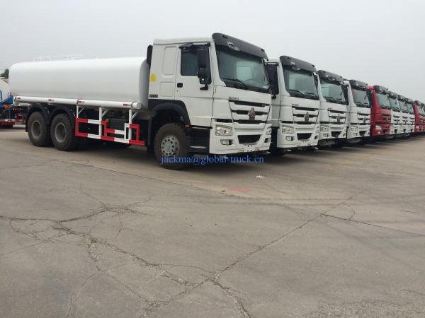 HOWO 6x4 New 25000L Capacity Gasoline Bowser Fuel Tank Truck Oil Transportation Tanker Truck