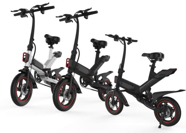 City E Cycle Adult Folding Electric Bike Simple And Fashionable Design