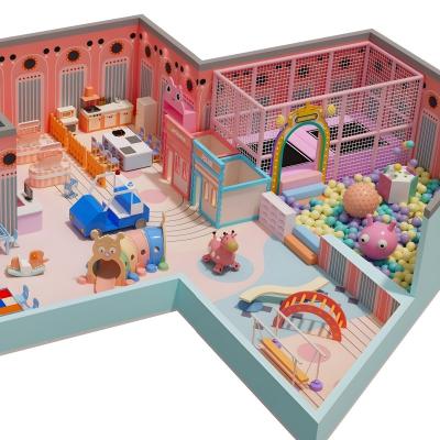 Commercial Ocean Adventure Indoor Playground Colorful Kids Adventure Zone