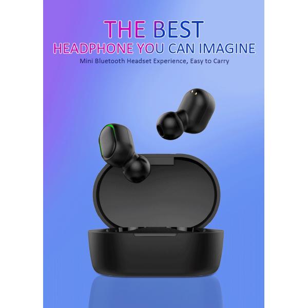 Wireless Earphone In Ear TWS Stereo Gaming Earbuds Bluetooth 5.0 Waterproof IPX-5 with 1-3 Hours Battery Charging Time