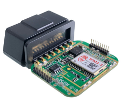 OBDII PCB Diagnostic Tool with Temperature Range -20-80C OBD II 2 Pin Connector Male Black Plug and OBD2 Connector Housing
