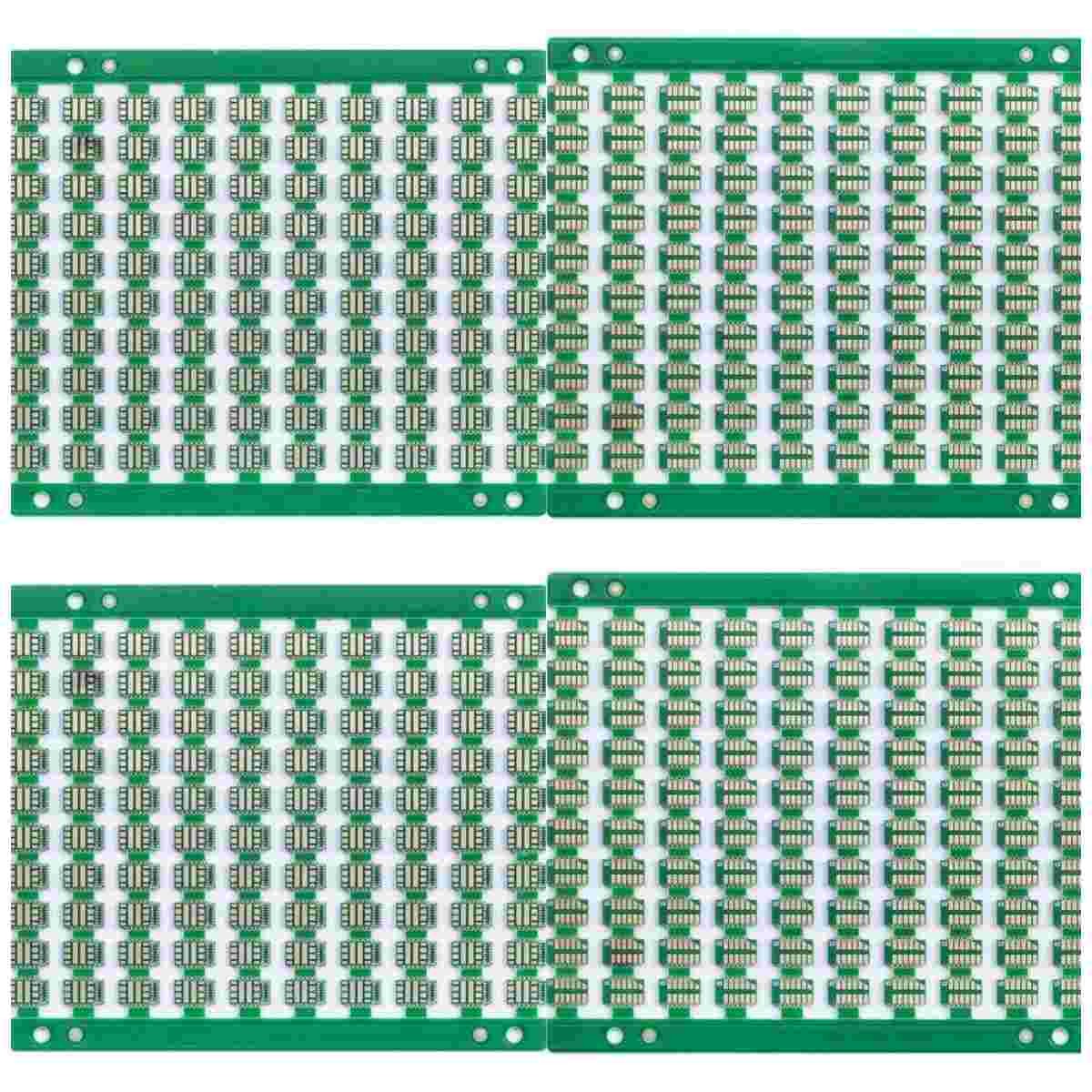 монтажная плата радиотехнической схемы FR4 Pcb 4mil высокой плотности 1.6mm TG170