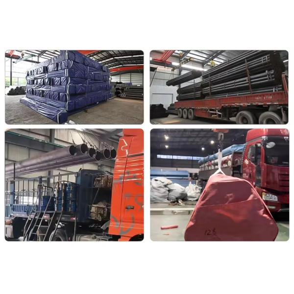 ASTM A106 Sch40 Seamless Steel Pipe Tube St37 St52 Cold Drawn Seamless Steel Pipe Factory