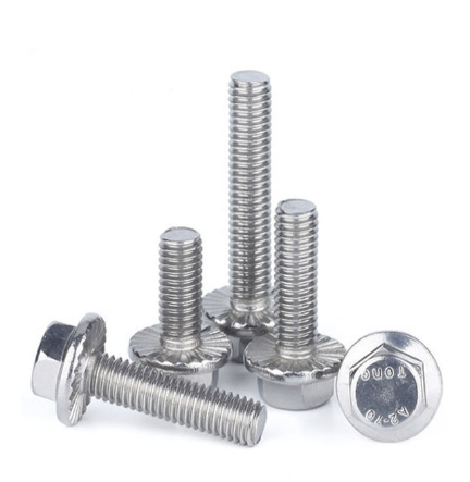 High Quality DIN6921 Stainless Steel Serrated Flange Bolt
