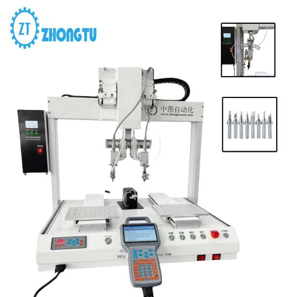 オートマティックスクリューロックマシン 生産効率の向上のために交互に動作する単頭双プラットフォームのCNCスクリュー緊縮機