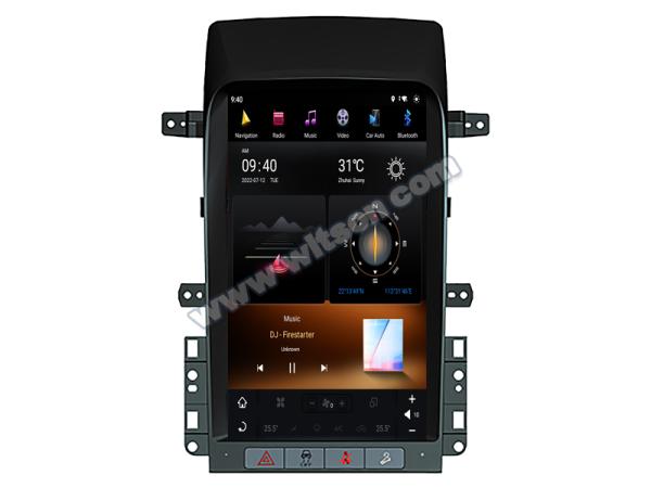 13.6 Screen Tesla Vertical Android Screen For Chevrolet Captiva 2006-2012 Car Multimedia Stereo GPS Carplay Player
