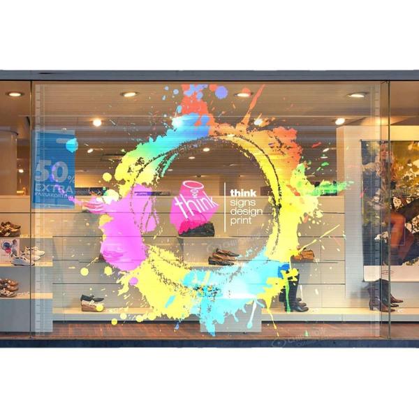 IP20 Rated Indoor Fixed LED flexible transparent Screen with Customizable PU FPCB Material