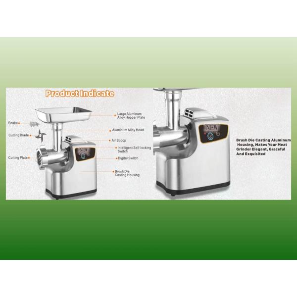 Optional Digital Meat Grinder/meat mincer with air scoop/electric meat grinder GK-AMG199A