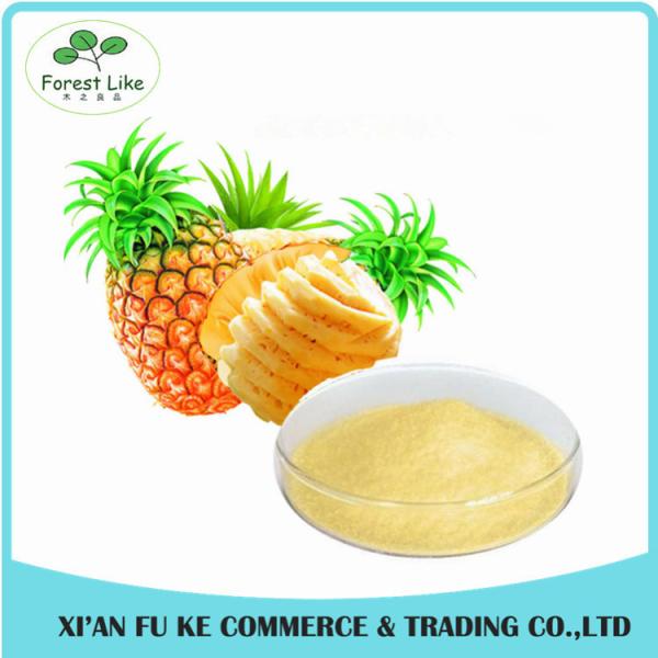 100% Natural Fruit Spray Dried Powder Pineapple Extract Powder with Bromelain