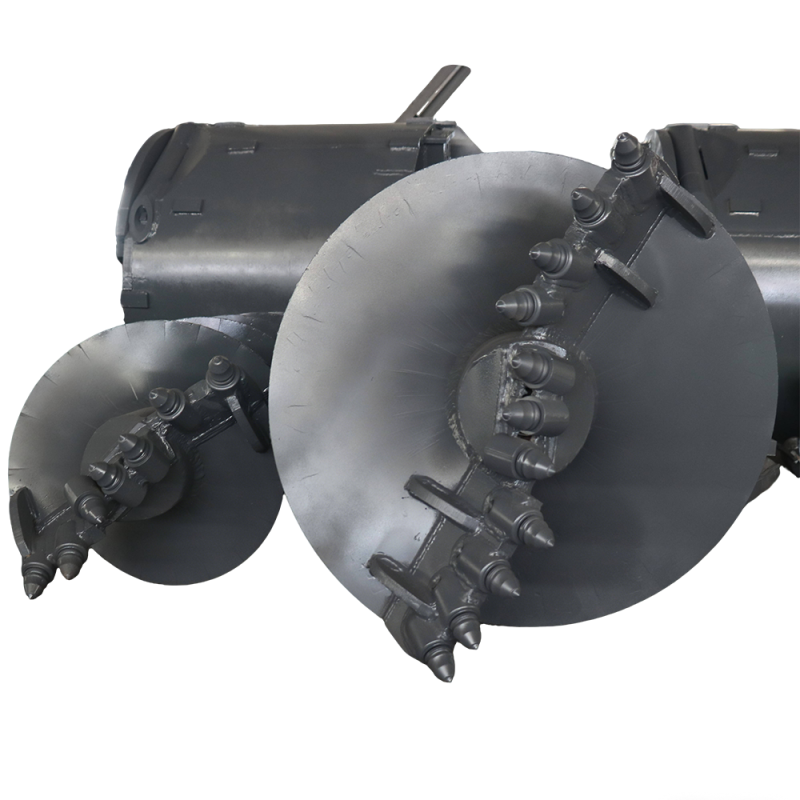 Customized Auger Drilling Machine Budget-Friendly Dual-Cutting Single-Flute Straight Rock Auger Rotary Drilling Auger Rock Auger