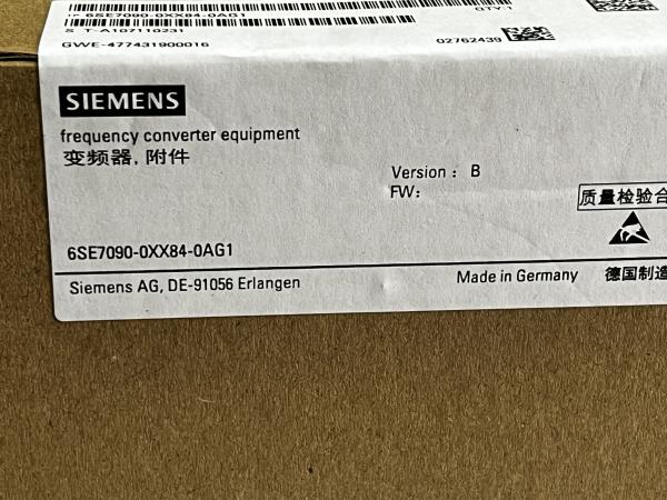 6SE7090-0XX84-0AG1  PLC  Processors   CLOSED-LOOP CONTROL AND CONTROL MODULE CU3 SOFTWARE VERSION 1.1