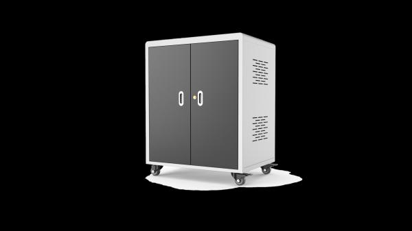 30-Slot Laptop Charging Cabinet with 220V AC Sockets